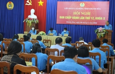 Đại hội Công đoàn tỉnh Khánh Hòa sẽ diễn ra trong tháng 10-2023
