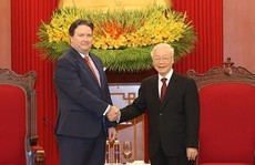 Tổng Bí thư Nguyễn Phú Trọng tiếp Đại sứ Mỹ tại Việt Nam