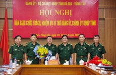 Bàn giao nhiệm vụ Bí thư Đảng ủy, Chính ủy Bộ đội Biên phòng tỉnh Bà Rịa -Vũng Tàu