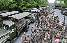 Số ca Covid-19 tăng nhanh, Triều Tiên tung 'lực lượng hùng hậu'