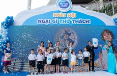 'Phát sốt' với ly sữa khổng lồ có 1-0-2 trong ngày hội “Ngại gì thử thách”