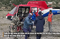 Tìm thấy thi thể cuối cùng trong vụ tai nạn máy bay 22 người chết ở Nepal