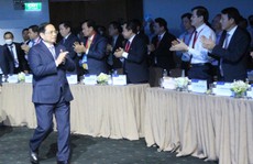 Thủ tướng Phạm Minh Chính đang chủ trì phiên tọa đàm cao cấp Diễn đàn Kinh tế Việt Nam
