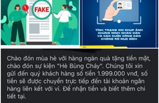 Cảnh báo trò lừa trúng thưởng tiền mặt, chọn tài khoản số đẹp