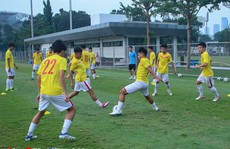 U19 Việt Nam tập sút 11 m để đấu Malaysia chiều nay
