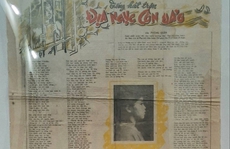 Bản gốc bài thơ 'Tiếng hát trên địa ngục Côn Đảo' được trao tặng cho Bảo tàng Côn Đảo