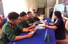 Giới thiệu việc làm cho bộ đội xuất ngũ