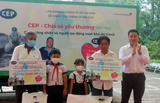 Chuyến xe 'CEP - Chia sẻ yêu thương' đến Tiền Giang