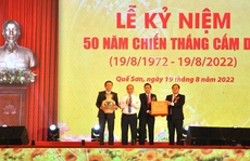 Chủ tịch nước Nguyễn Xuân Phúc dự kỷ niệm 50 năm chiến thắng Cấm Dơi