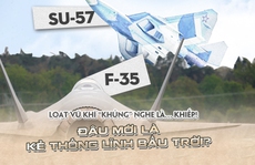(KỲ 3) LOẠT VŨ KHÍ 'KHỦNG' NGHE LÀ... KHIẾP!: F-35 và Su-57 - Đâu mới là kẻ thống lĩnh bầu trời?
