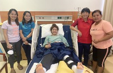 8 giờ phẫu thuật cứu đôi chân nữ tuyển thủ Chương Thị Kiều
