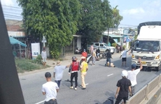 Một CSGT ở Quảng Nam bị tông trọng thương