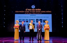 Herbalife Việt Nam nhận giải thưởng 'Sản phẩm vàng vì sức khỏe cộng đồng năm 2022'
