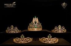 Cuộc thi nhan sắc đầu tiên trao 5 vương miện cho hoa hậu, á hậu