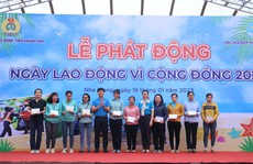Khánh Hòa: Phát động 'Ngày lao động vì cộng đồng'