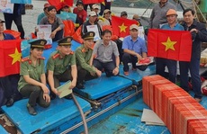 Gần 15.000 ngư dân Bình Định đón Tết trên biển