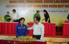 Tết của những công nhân xa quê
