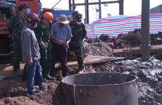 Sắp hoàn tất việc cứu nạn bé trai lọt vào trụ bê-tông sâu 35 m