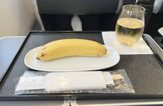 Hành khách hạng thương gia “đứng hình” vì bữa ăn trên máy bay Nhật Bản