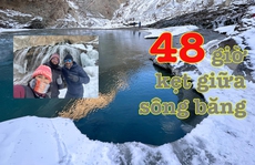 48 giờ kẹt giữa sông băng