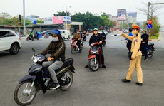 Hình ảnh nút giao Cổ Linh khi được tổ chức lại giao thông