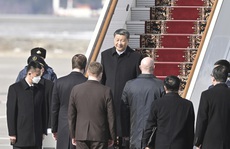 Chủ tịch Trung Quốc Tập Cận Bình đã đến Nga