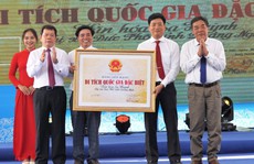 Đón nhận bằng xếp hạng Di tích quốc gia đặc biệt Văn hóa Sa Huỳnh