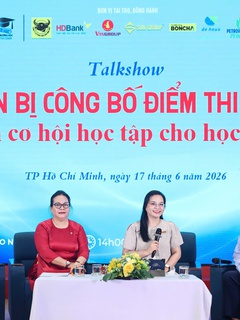 Talkshow: Chuẩn bị công bố điểm thi lớp 10, tìm cơ hội học tập cho học sinh