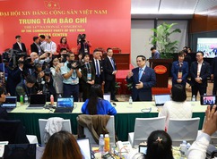 Thủ tướng: Báo chí tập trung thông tin về những nội dung chính, những điểm mới của Đại hội