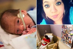 Em bé chào đời từ người mẹ chết não gần 2 tháng