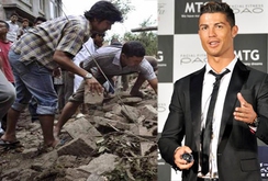 Ronaldo ủng hộ 7,7 triệu đôla cho nạn nhân động đất Nepal