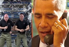 Tổng thống Barack Obama gọi điện thoại lên Trạm Vũ trụ Quốc tế (ISS)