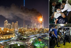 Cháy dữ dội ở khách sạn tại Dubai ngay đêm giao thừa