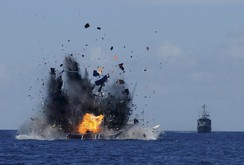 Indonesia đánh chìm 13 tàu cá Việt Nam
