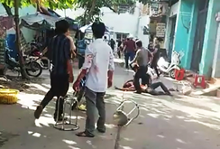 Clip: Chém nhau kinh hoàng tại bữa tiệc ở Bình Tân
