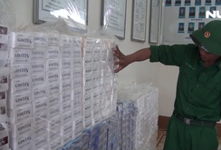 An Giang bắt vụ vận chuyển 10.000 gói thuốc lá ngoại nhập lậu