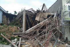 Sập giàn giáo ở Phú Quốc, 1 người chết, 4 người trọng thương