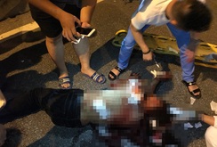 Hà Nội: Một thanh niên bị đâm gục trên đường Võ Chí Công