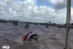 Chìm tàu trên biển Gành Hào, nhiều người chết