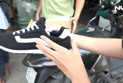 Thu giữ hơn 2.000 đôi giày nhái thương hiệu nổi tiếng