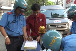 Thanh tra giao thông TP HCM tăng cường xử phạt trong dịp Tết