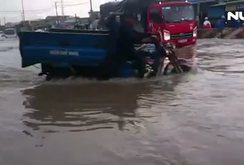 Đồng Nai: Nhanh chóng chống ngập trên Quốc lộ 51