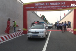 Ghi nhanh: Thông xe hầm chui An Sương, giảm ùn tắc, tai nạn giao thông