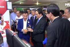 Ghi nhanh: Khai mạc Hội chợ Triển lãm “Tôn vinh hàng Việt” năm 2019