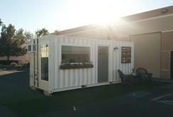 Biến container cũ thành căn nhà 15 m2 đủ tiện nghi Biến container cũ thành căn nhà 15 m2 đủ tiện nghi