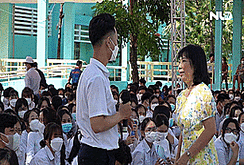 1.200 học sinh Quảng Nam tham gia "Đưa trường học đến thí sinh"