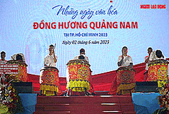 Rộn ràng ngày hội của người dân xứ Quảng tại TP HCM