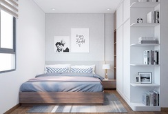 C&#225;ch bố tr&#237; giường lớn cho ph&#242;ng ngủ nhỏ