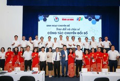 Lãnh đạo Hội Nhà báo Việt Nam và Tập đoàn FPT thăm Báo Người Lao Động