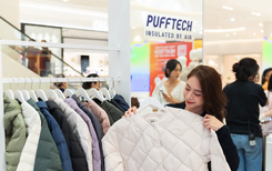 Áo khoác chần bông thế hệ mới Pufftech